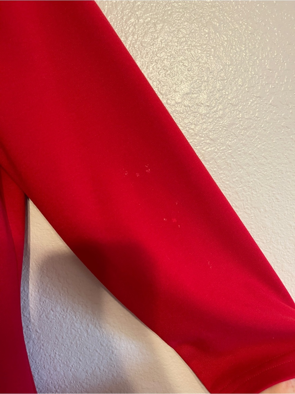 Calvin Klein Red Ruffle Open-Front Blazer Jacket - Picture 4 of 4